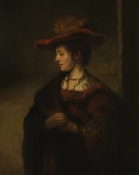 Saskia van Uylenburgh, esposa do pintor Rembrandt